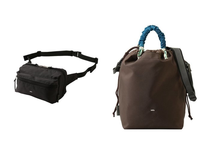 【身軽に使えるナイロンバッグ　ウエストポーチとドローストリングで楽しむ軽快なデザイン】zattu(ザッツ)の通販
 おすすめ人気トレンドファッション通販アイテム 人気、トレンドファッション・服の通販 founy(ファニー) ファッション Fashion レディースファッション Fashion for Women ポーチ&ミニバッグ Pouches & Mini Bags バッグ Bags 2026年 2026 ユニセックス Unisex, Genderless ウォレット Wallet コンパクト Compact, Small Size シンプル Simple, Minimal スマート Smart, Elegant ポーチ Pouch, Small Case 夏 Summer 春 Spring S/S・春夏 SS, Spring/Summer, Warm Season ショルダー Shoulder, Shoulder Strap 軽量 Lightweight, Ultra Light |ID:crp329100000226623