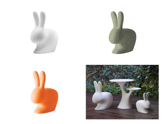 【ウサギのフォルムが遊び心とくつろぎをもたらす、チェアとポータブルライトのラビットシリーズ】Qeeboo(キーブー)の通販
おすすめ人気トレンドファッション通販アイテム 人気、トレンドファッション・服の通販 founy(ファニー) 送料無料 Free Shipping ミラノ Milano Style, Italian-Inspired |ID:crp329100000226635