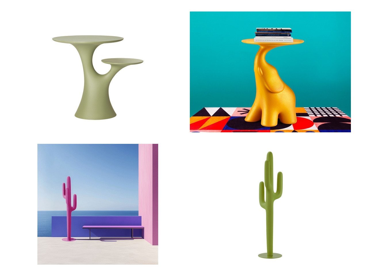 【サボテンや木、動物のモチーフを彫刻的に表現した、空間のアクセントとなるコートラックとテーブル】Qeeboo(キーブー)の通販

 おすすめ人気トレンドファッション通販アイテム インテリア・キッズ・メンズ・レディースファッション・服の通販 founy(ファニー) 　ジャケット　Jacket, Outerwear　ミラノ　Milano Style, Italian-Inspired　モチーフ　Motif, Design Theme　帽子　Hat, Headwear　送料無料　Free Shipping　テーブル　Table, Dining Table　ベビー　Baby, Babywear　コンパクト　Compact, Small Size　軽量　Lightweight, Ultra Light　ホーム・キャンプ・アウトドア・お取り寄せ　Home Living / Home & Lifestyle / Camping Gear / Outdoor Camping　家具・インテリア　Home Furniture & Interior. Stylish & Functional Living Spaces　その他 インテリア雑貨、家具　Home Decor & Furniture Extras　ホーム・キャンプ・アウトドア・お取り寄せ　Home Living / Home & Lifestyle / Camping Gear / Outdoor Camping　家具・インテリア　Home Furniture & Interior. Stylish & Functional Living Spaces　テーブル　Dining, Coffee & Side Tables　カフェテーブル・丸型テーブル　Cafe & Bistro Tables　ホーム・キャンプ・アウトドア・お取り寄せ　Home Living / Home & Lifestyle / Camping Gear / Outdoor Camping　家具・インテリア　Home Furniture & Interior. Stylish & Functional Living Spaces　テーブル　Dining, Coffee & Side Tables　サイドテーブル・ナイトテーブル　Side & End Tables　グリーン系　Green　イエロー系　Yellow　ブルー系　Blue　|ID:crp329100000226639