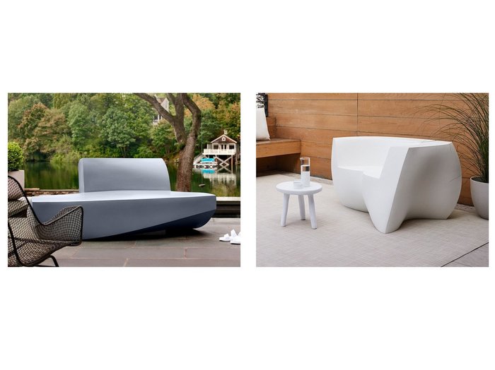 【フランク・ゲーリーが手掛けた彫刻的フォルムが際立つ、屋内外対応のソファとイージーチェア】Heller(ヘラー)の通販
 おすすめ人気トレンドファッション通販アイテム 人気、トレンドファッション・服の通販 founy(ファニー) フォルム Silhouette, Form |ID:crp329100000226647