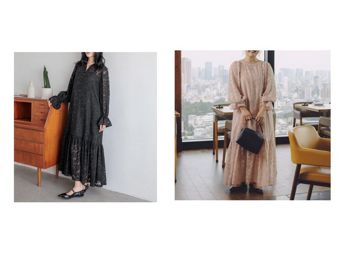 【ボタニカル柄が上品に映える前後2WAYのシアージャガードワンピース 軽やかさと抜け感を備えたオケージョン対応デザイン】LOWRYS FARM(ローリーズファーム)の通販
おすすめ人気トレンドファッション通販アイテム 人気、トレンドファッション・服の通販 founy(ファニー) ファッション Fashion レディースファッション Fashion for Women ワンピース Dresses オケージョン Occasion Wear シアー Sheer, See-Through フラワー Flower, Floral ボタニカル Botanical, Floral Pattern モチーフ Motif, Design Theme エレガント 上品 Elegant |ID:crp329100000226676