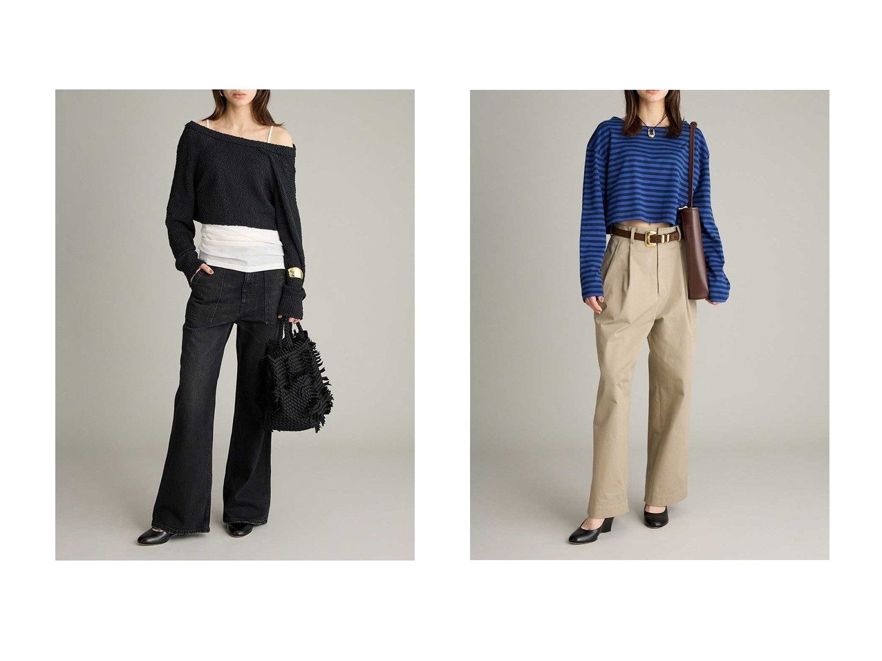 素材の表情とバランスの取れたシルエットが魅力のクロップドトップス BRILL(ブリル)の通販
 おすすめ人気トレンドファッション通販アイテム インテリア・キッズ・メンズ・レディースファッション・服の通販 founy(ファニー) 　ファッション　Fashion　レディースファッション　Fashion for Women　トップス・カットソー　Cut & Sew Tops　ニット　Knit Tops & Sweaters　カーディガン・羽織り　Layered Style Cardigans　シャツ・ブラウス・オフィスカジュアル　Elegant Blouses & Button-Ups　ロングTシャツ・Tシャツ　Longline T-Shirts & Tees　カットソー・ベーシックTシャツ　Cut-and-Sewn Tops / Stretch Tees & Basics　2026年　2026　インナー　Innerwear　カーディガン　Cardigan, Knitwear　コンパクト　Compact, Small Size　ショート　Short, Short Length　シンプル　Simple, Minimal　トレンド　Trend, Trending Now　ネップ　Nepp, Slub Yarn　バランス　Balance, Style Balance　夏　Summer　春　Spring　S/S・春夏　SS, Spring/Summer, Warm Season　ホワイト系　White　ブラック系　Black　ブルー系　Blue　|ID:crp329100000226696