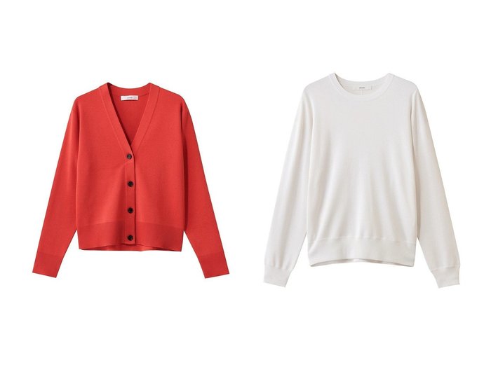 上品な光沢と端正な佇まいで幅広い装いに寄り添うハイゲージニット ebure(エブール)の通販
 おすすめ人気トレンドファッション通販アイテム 人気、トレンドファッション・服の通販 founy(ファニー) ファッション Fashion レディースファッション Fashion for Women トップス・カットソー Cut & Sew Tops ニット Knit Tops & Sweaters カーディガン・羽織り Layered Style Cardigans Vネックトップス V-Neck Tops / V-Cut Neckline Shirts カジュアルプルオーバー・ニットトップス Pullovers & Knit Tops / Casual Pullovers 2026年 2026 おすすめ Recommended / Our Picks インド Indian Textile カーディガン Cardigan, Knitwear シルク Silk, 100% Silk ストレッチ Stretch, Stretchy Fabric ラグジュアリー Luxury, Elegant エレガント 上品 Elegant 夏 Summer 春 Spring S/S・春夏 SS, Spring/Summer, Warm Season |ID:crp329100000226732