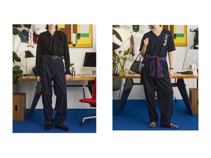 品のあるチェック柄と華やかなラッフルが装いを引き立てるシャツとブラウス Oblada(オブラダ)の通販
 おすすめ人気トレンドファッション通販アイテム 人気、トレンドファッション・服の通販 founy(ファニー) ファッション Fashion レディースファッション Fashion for Women トップス・カットソー Cut & Sew Tops シャツ・ブラウス・オフィスカジュアル Elegant Blouses & Button-Ups 2026年 2026 スラックス Slacks, Dress Pants スリーブ Sleeve, Long Sleeve / Short Sleeve チェック Check, Plaid, Tartan デニム Denim, Jeans Material ロング Long, Long-Length 夏 Summer 春 Spring S/S・春夏 SS, Spring/Summer, Warm Season |ID:crp329100000226742