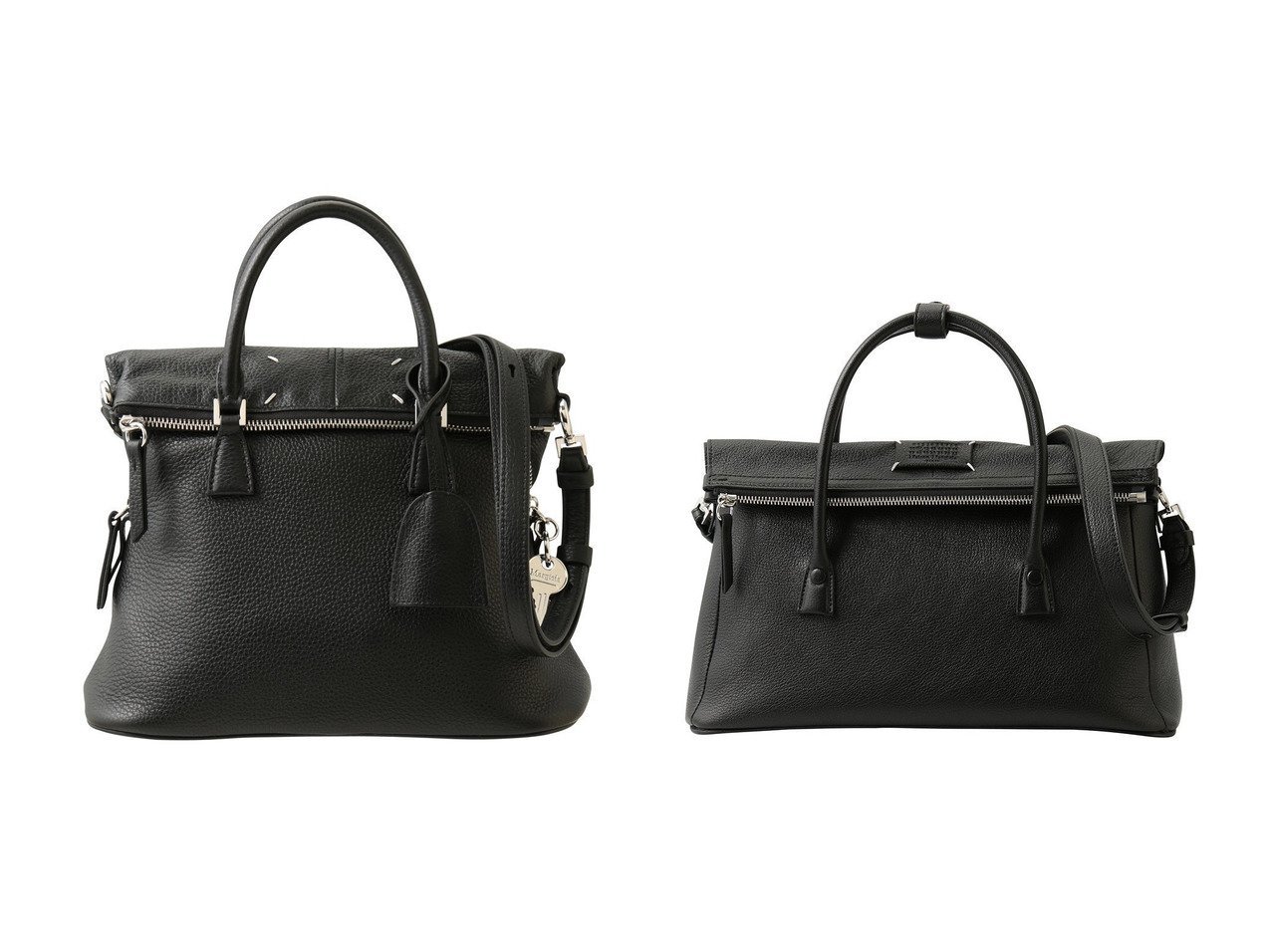 【柔らかな佇まいが魅力のSOFT 5ACミニバッグと上品さが際立つ5ACハンドバッグで楽しむ洗練スタイル】MAISON MARGIELA(メゾン マルジェラ)の通販
 おすすめ人気トレンドファッション通販アイテム インテリア・キッズ・メンズ・レディースファッション・服の通販 founy(ファニー) 　ファッション　Fashion　レディースファッション　Fashion for Women　バッグ　Bags　2026年　2026　ユニセックス　Unisex, Genderless　なめらか　Smooth, Silky Texture　アクセサリー　Fashion Accessories　クラシック　Classic, Timeless Style　デニム　Denim, Jeans Material　フォルム　Silhouette, Form　エレガント 上品　Elegant　夏　Summer　春　Spring　S/S・春夏　SS, Spring/Summer, Warm Season　ブラック系　Black　|ID:crp329100000226800