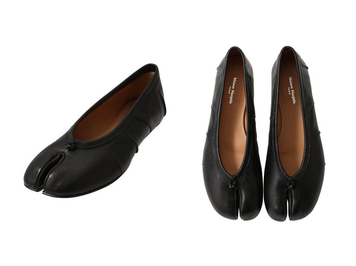 【象徴的なタビデザインと柔らかな履き心地を備えたバレリーナシューズで楽しむ洗練スタイル】MAISON MARGIELA(メゾン マルジェラ)の通販
 おすすめ人気トレンドファッション通販アイテム 人気、トレンドファッション・服の通販 founy(ファニー) ファッション Fashion レディースファッション Fashion for Women 2026年 2026 シューズ Shoes, Footwear バレエ Ballet, Ballet Style フィット Fit, Slim Fit フラット Flat, Flat Shoes 夏 Summer 春 Spring S/S・春夏 SS, Spring/Summer, Warm Season |ID:crp329100000226809