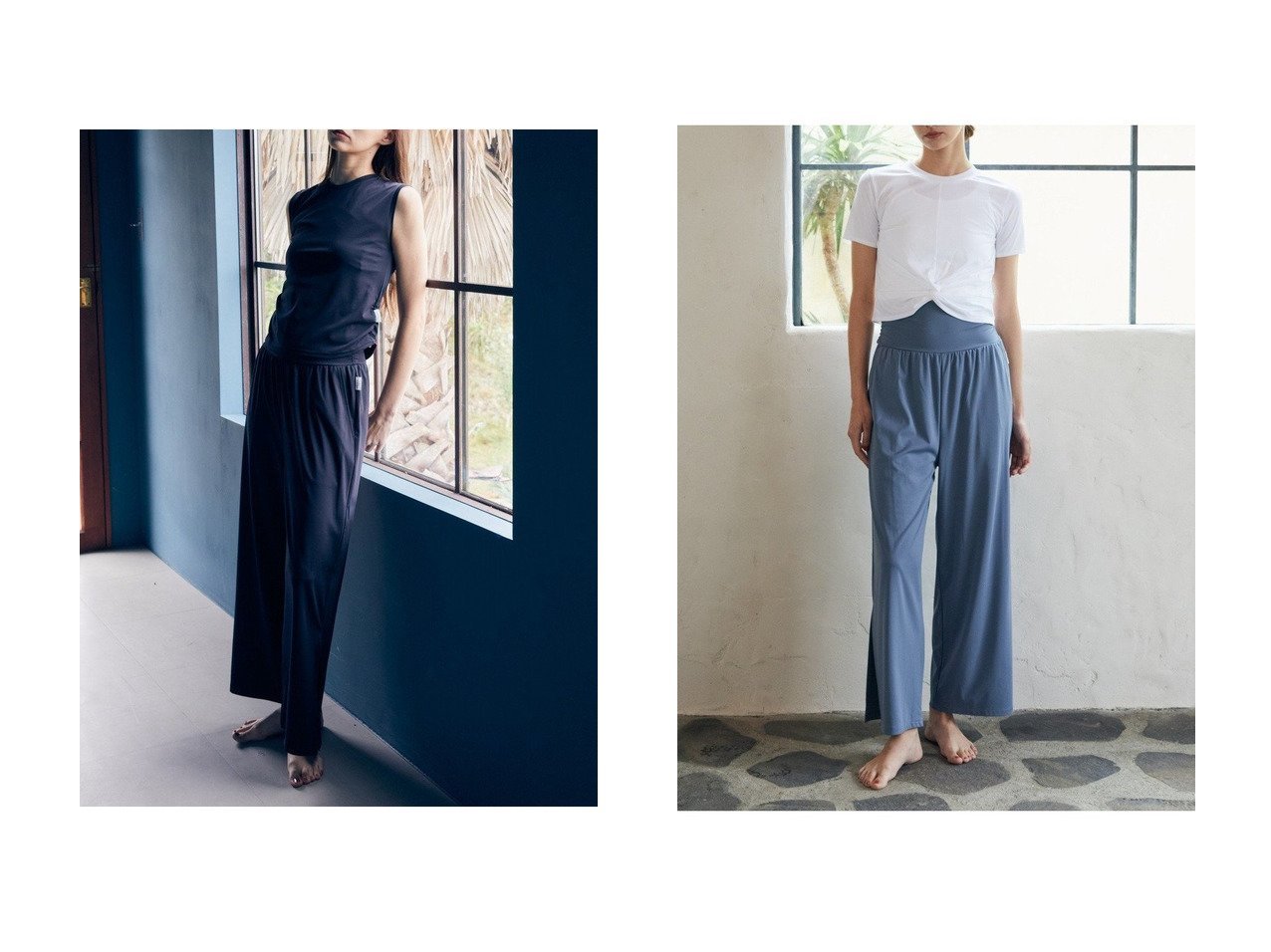 【すっきり見えを叶えるアクティブフロータンクトップとコンパクトTシャツで楽しむ快適スタイル】Julier(ジュリエ)の通販
 おすすめ人気トレンドファッション通販アイテム インテリア・キッズ・メンズ・レディースファッション・服の通販 founy(ファニー) 　ファッション　Fashion　レディースファッション　Fashion for Women　トップス・カットソー　Cut & Sew Tops　スポーツウェア　Functional & Stylish Sportswear　スポーツ トップス　Athletic Tops / Workout Tops / Training Shirts　シャツ・ブラウス・オフィスカジュアル　Elegant Blouses & Button-Ups　ロングTシャツ・Tシャツ　Longline T-Shirts & Tees　2026年　2026　おすすめ　Recommended / Our Picks　インナー　Innerwear　ギャザー　Gathered, Ruffled　シンプル　Simple, Minimal　スポーツ　Sports, Activewear　フィット　Fit, Slim Fit　ヨガ　Yoga, Yoga Wear　ワーク　Workwear, Utility Style　吸水　Absorbent, Quick-Dry　夏　Summer　春　Spring　S/S・春夏　SS, Spring/Summer, Warm Season　ホワイト系　White　ブルー系　Blue　ブラック系　Black　|ID:crp329100000226825