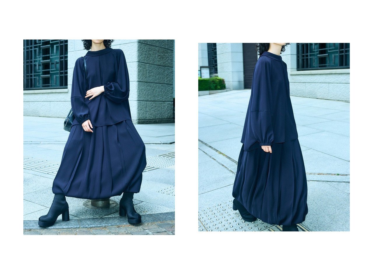 【美しいドレープと上品な佇まいで大人の着こなしに寄り添うプルオーバー】ENFOLD(エンフォルド)の通販
 おすすめ人気トレンドファッション通販アイテム インテリア・キッズ・メンズ・レディースファッション・服の通販 founy(ファニー) 　ファッション　Fashion　レディースファッション　Fashion for Women　トップス・カットソー　Cut & Sew Tops　シャツ・ブラウス・オフィスカジュアル　Elegant Blouses & Button-Ups　2026年　2026　エレガント 上品　Elegant　シンプル　Simple, Minimal　スリーブ　Sleeve, Long Sleeve / Short Sleeve　ドレープ　Drape, Draping Fabric　リラックス　Relax, Relaxed Fit　ロング　Long, Long-Length　夏　Summer　春　Spring　S/S・春夏　SS, Spring/Summer, Warm Season　ホワイト系　White　ブラック系　Black　ブルー系　Blue　|ID:crp329100000226852