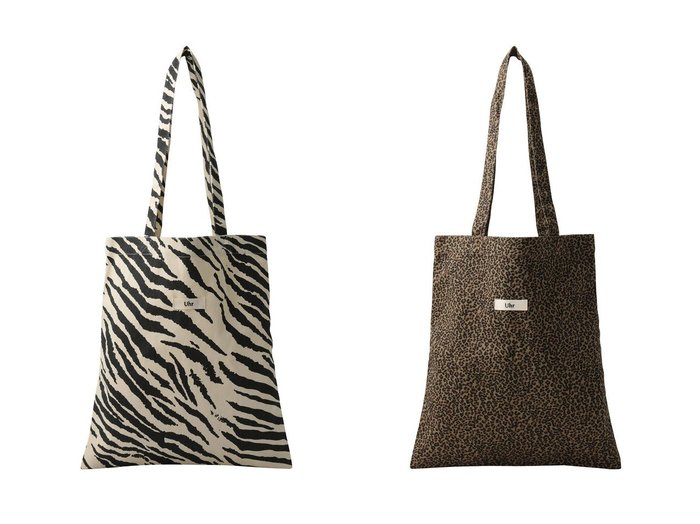 【遊び心のあるアニマル柄で大人のカジュアルに自然な個性を添えるトートバッグ】Uhr(ウーア)の通販
 おすすめ人気トレンドファッション通販アイテム 人気、トレンドファッション・服の通販 founy(ファニー) ファッション Fashion レディースファッション Fashion for Women バッグ Bags 2026年 2026 アニマル Animal Print 夏 Summer 春 Spring S/S・春夏 SS, Spring/Summer, Warm Season 軽量 Lightweight, Ultra Light |ID:crp329100000226855