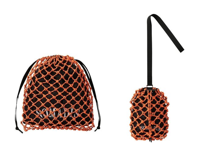 【ロープネットの遊び心が装いに映えるTREK NETショルダーバッグ】NOMADIS(ノマディス)の通販
 おすすめ人気トレンドファッション通販アイテム 人気、トレンドファッション・服の通販 founy(ファニー) ファッション Fashion レディースファッション Fashion for Women バッグ Bags 2026年 2026 ラップ Wrap, Wrap Design 夏 Summer 春 Spring S/S・春夏 SS, Spring/Summer, Warm Season |ID:crp329100000226908