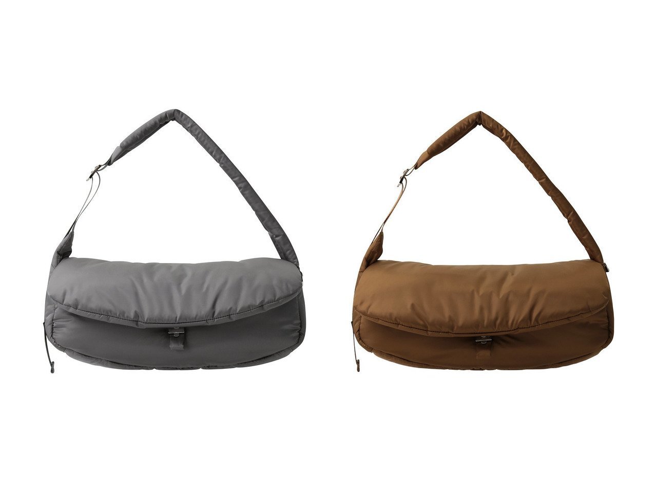 【程よい個性と実用性を兼ね備えた軽やかな佇まいのLUCKショルダーバッグ】NOMADIS(ノマディス)の通販
 おすすめ人気トレンドファッション通販アイテム インテリア・キッズ・メンズ・レディースファッション・服の通販 founy(ファニー) 　ファッション　Fashion　レディースファッション　Fashion for Women　バッグ　Bags　2026年　2026　ポケット　Pocket, Pocket Detail　夏　Summer　旅行　Travel　春　Spring　S/S・春夏　SS, Spring/Summer, Warm Season　グレー系　Gray　ブラウン系　Brown　|ID:crp329100000226909