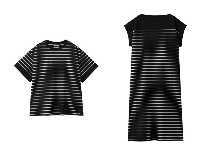 【THE RERACS/ザ リラクス】の【UNISEX】オーバーサイズボーダーTシャツ&ボートネックバスクボーダードレス おすすめ人気トレンドファッション通販アイテム 人気、トレンドファッション・服の通販 founy(ファニー) ファッション Fashion レディースファッション Fashion for Women トップス・カットソー Cut & Sew Tops シャツ・ブラウス・オフィスカジュアル Elegant Blouses & Button-Ups ロングTシャツ・Tシャツ Longline T-Shirts & Tees カットソー・ベーシックTシャツ Cut-and-Sewn Tops / Stretch Tees & Basics ワンピース Dresses フォーマル・パーティードレス・結婚式用ドレス Elegant & Casual Dresses チュニック Tunic Tops & Dresses 2026年 2026 ユニセックス Unisex, Genderless ショート Short, Short Length スリット Slit, Slit Detail スリーブ Sleeve, Long Sleeve / Short Sleeve ボーダー Border, Stripe モダン Modern, Contemporary 夏 Summer 定番 Standard, Basic Item 春 Spring S/S・春夏 SS, Spring/Summer, Warm Season |ID:crp329100000226937
