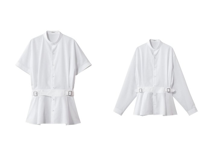 【ベルトディテールが際立つスリーブレスグルカシャツとバックルデザインが映えるグルカシャツ ミリタリーとエレガンスを融合した洗練の装い】THE RERACS(ザ リラクス)の通販
 おすすめ人気トレンドファッション通販アイテム 人気、トレンドファッション・服の通販 founy(ファニー) ファッション Fashion レディースファッション Fashion for Women トップス・カットソー Cut & Sew Tops シャツ・ブラウス・オフィスカジュアル Elegant Blouses & Button-Ups 2026年 2026 ショート Short, Short Length スリーブ Sleeve, Long Sleeve / Short Sleeve ファブリック Fabric, Textile フォルム Silhouette, Form マニッシュ Mannish, Boyish ミリタリー Military, Army Style リラックス Relax, Relaxed Fit 夏 Summer 春 Spring S/S・春夏 SS, Spring/Summer, Warm Season |ID:crp329100000226943