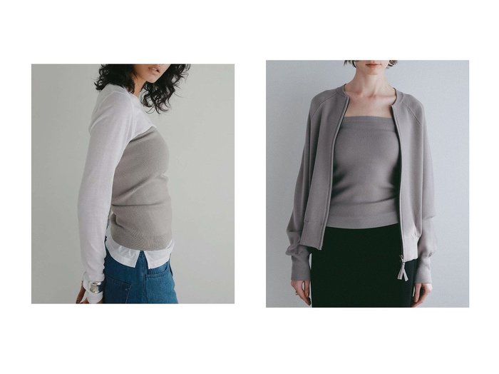 【華奢な印象を引き立てるシアーカットソーとすっきり着こなせるニットビスチェ レイヤードを楽しむ大人のトップス】HER.(ハー)の通販
おすすめ人気トレンドファッション通販アイテム 人気、トレンドファッション・服の通販 founy(ファニー) ファッション Fashion レディースファッション Fashion for Women トップス・カットソー Cut & Sew Tops シャツ・ブラウス・オフィスカジュアル Elegant Blouses & Button-Ups ロングTシャツ・Tシャツ Longline T-Shirts & Tees カットソー・ベーシックTシャツ Cut-and-Sewn Tops / Stretch Tees & Basics ニット Knit Tops & Sweaters カジュアルプルオーバー・ニットトップス Pullovers & Knit Tops / Casual Pullovers ビスチェ Bustiers & Corset Tops / Layered Bustier Style インナー Innerwear スリーブ Sleeve, Long Sleeve / Short Sleeve ベーシック Basic, Essential ロング Long, Long-Length 新作・新入荷 New Arrivals / New In 春 Spring |ID:crp329100000226966