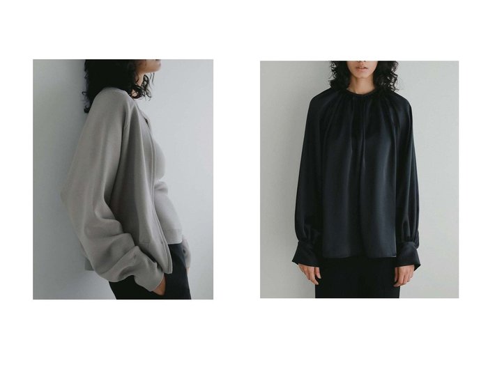 【艶と落ち感が美しいギャザーサテンブラウスと両開きジップが印象的なニットジップアップブルゾン 上品さと抜け感を備えた大人の装い】HER.(ハー)の通販
おすすめ人気トレンドファッション通販アイテム 人気、トレンドファッション・服の通販 founy(ファニー) ファッション Fashion レディースファッション Fashion for Women アウター Coat / Outerwear Collection レディースジャケット・軽アウター Jackets ブルゾンジャケット・スポーティアウター Blouson Jackets トップス・カットソー Cut & Sew Tops シャツ・ブラウス・オフィスカジュアル Elegant Blouses & Button-Ups サテン Satin, Glossy Fabric ジャケット Jacket, Outerwear ブルゾン Blouson, Bomber Jacket ボトム Bottoms, Lower Wear リラックス Relax, Relaxed Fit 新作・新入荷 New Arrivals / New In |ID:crp329100000226967