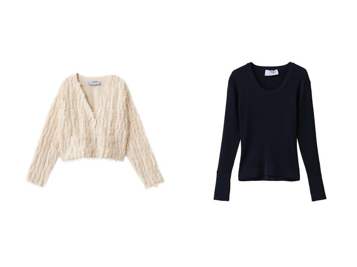 【THREE DOTS】フリンジが映えるブライトコットンニットジャケットと着まわしやすい長袖レーヨンリブ 上品さと軽やかさを備えた heliopole(エリオポール)の通販
 おすすめ人気トレンドファッション通販アイテム 人気、トレンドファッション・服の通販 founy(ファニー) ファッション Fashion レディースファッション Fashion for Women アウター Coat / Outerwear Collection レディースジャケット・軽アウター Jackets トップス・カットソー Cut & Sew Tops ニット Knit Tops & Sweaters カジュアルプルオーバー・ニットトップス Pullovers & Knit Tops / Casual Pullovers 2026年 2026 おすすめ Recommended / Our Picks ジャケット Jacket, Outerwear セットアップ Set-Up, Coordinated Outfit デニム Denim, Jeans Material フリンジ Fringe, Tassel 夏 Summer 春 Spring S/S・春夏 SS, Spring/Summer, Warm Season インナー Innerwear コンパクト Compact, Small Size シンプル Simple, Minimal リブニット Rib Knit, Ribbed Knit 長袖 Long Sleeve, Full Sleeve |ID:crp329100000226972