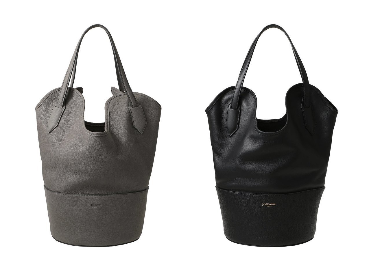 RAY BUCKET Sに見る立体フォルムと上質レザー ニュアンスカラーが映える洗練バッグ J&M DAVIDSON(ジェイアンドエム デヴィッドソン)の通販
 おすすめ人気トレンドファッション通販アイテム インテリア・キッズ・メンズ・レディースファッション・服の通販 founy(ファニー) 　ファッション　Fashion　レディースファッション　Fashion for Women　バッグ　Bags　2026年　2026　エレガント 上品　Elegant　フォルム　Silhouette, Form　人気　Popular, Best Seller　夏　Summer　春　Spring　S/S・春夏　SS, Spring/Summer, Warm Season　ブラック系　Black　|ID:crp329100000226975