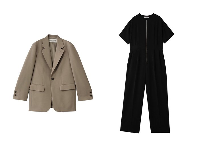 マニッシュさが際立つオーバーサイズジャケットと光沢ドレープが美しいジャンプスーツ 上質素材で描く洗練スタイル Shinzone(シンゾーン)の通販
 おすすめ人気トレンドファッション通販アイテム 人気、トレンドファッション・服の通販 founy(ファニー) ファッション Fashion レディースファッション Fashion for Women アウター Coat / Outerwear Collection レディースジャケット・軽アウター Jackets 2026年 2026 おすすめ Recommended / Our Picks ジャケット Jacket, Outerwear ストライプ Stripe, Striped Pattern セットアップ Set-Up, Coordinated Outfit フォルム Silhouette, Form マニッシュ Mannish, Boyish エレガント 上品 Elegant 夏 Summer 春 Spring S/S・春夏 SS, Spring/Summer, Warm Season |ID:crp329100000226988