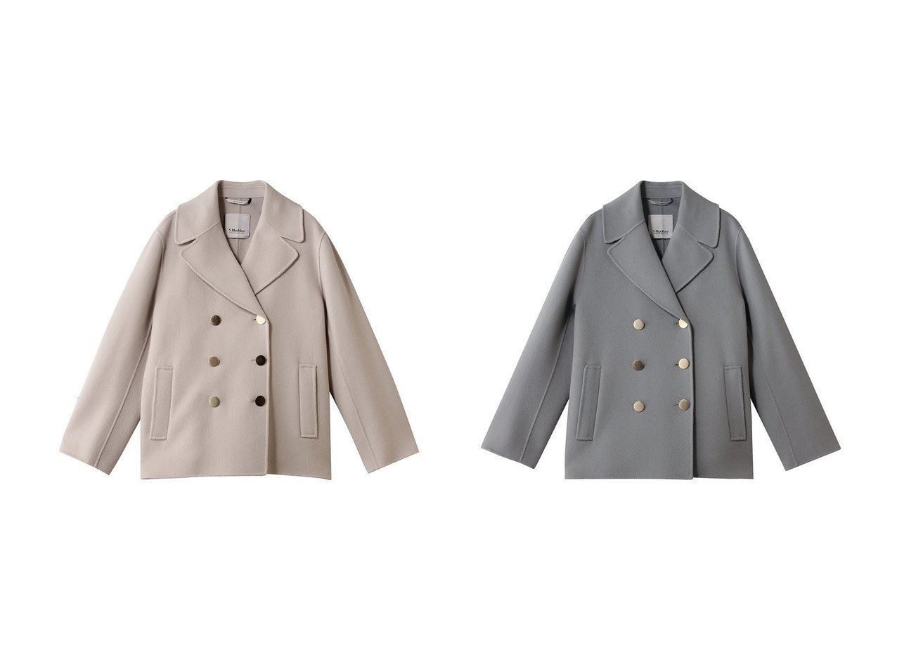 軽やかに纏えるピュアヴァージンウールのダブルジャケット 端正さと華やぎを備えたベーシック Max Mara(マックスマーラ)の通販
 おすすめ人気トレンドファッション通販アイテム インテリア・キッズ・メンズ・レディースファッション・服の通販 founy(ファニー) 　ファッション　Fashion　レディースファッション　Fashion for Women　アウター　Coat / Outerwear Collection　レディースジャケット・軽アウター　Jackets　2026年　2026　ジャケット　Jacket, Outerwear　ダブル　Double, Double-Breasted　トレンド　Trend, Trending Now　ベーシック　Basic, Essential　夏　Summer　春　Spring　S/S・春夏　SS, Spring/Summer, Warm Season　|ID:crp329100000226999