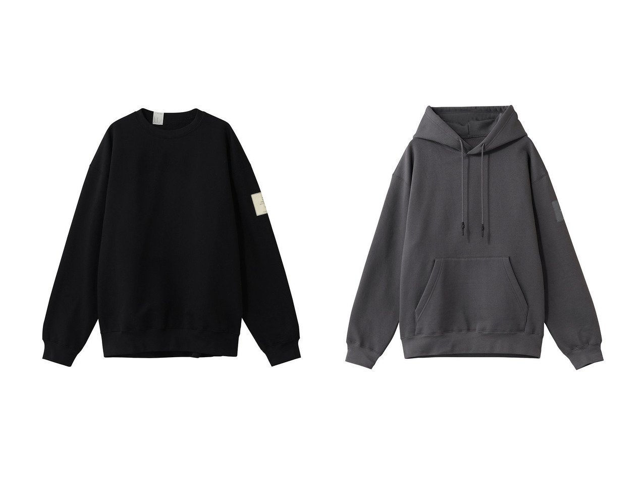 上質感が引き立つクルーネックスウェットと都会的なフーデッドスウェット ミニマルで洗練された日常着 N.HOOLYWOOD(エヌ.ハリウッド)の通販
 おすすめ人気トレンドファッション通販アイテム インテリア・キッズ・メンズ・レディースファッション・服の通販 founy(ファニー) 　ファッション　Fashion　メンズファッション　Fashion for Men　トップス・カットソー　Cut & Sew Tops　パーカー・フーディー / カジュアルコーデ　Hoodies & Parkas　メンズシャツ　Shirts　2026年　2026　ベーシック　Basic, Essential　夏　Summer　春　Spring　S/S・春夏　SS, Spring/Summer, Warm Season　ブラック系　Black　イエロー系　Yellow　|ID:crp329100000227010