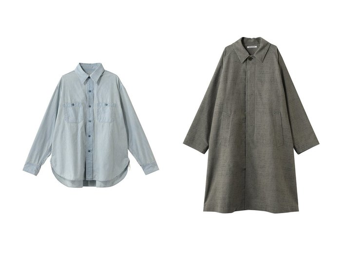 ワーク感と洗練を併せ持つシャンブレーシャツとモダンに再構築したバルカラーコート 大人の日常に寄り添う一着 SEVEN BY SEVEN(セブン バイ セブン)の通販
 おすすめ人気トレンドファッション通販アイテム 人気、トレンドファッション・服の通販 founy(ファニー) ファッション Fashion メンズファッション Fashion for Men 2026年 2026 インディゴ Indigo Denim スリーブ Sleeve, Long Sleeve / Short Sleeve バランス Balance, Style Balance モダン Modern, Contemporary リラックス Relax, Relaxed Fit ロング Long, Long-Length ワーク Workwear, Utility Style 夏 Summer 定番 Standard, Basic Item 春 Spring S/S・春夏 SS, Spring/Summer, Warm Season 羽織 Haori, Light Jacket クラシカル Classical, Vintage-Inspired ビジネス 仕事 通勤 Business / Work / Commuting ポケット Pocket, Pocket Detail |ID:crp329100000227013