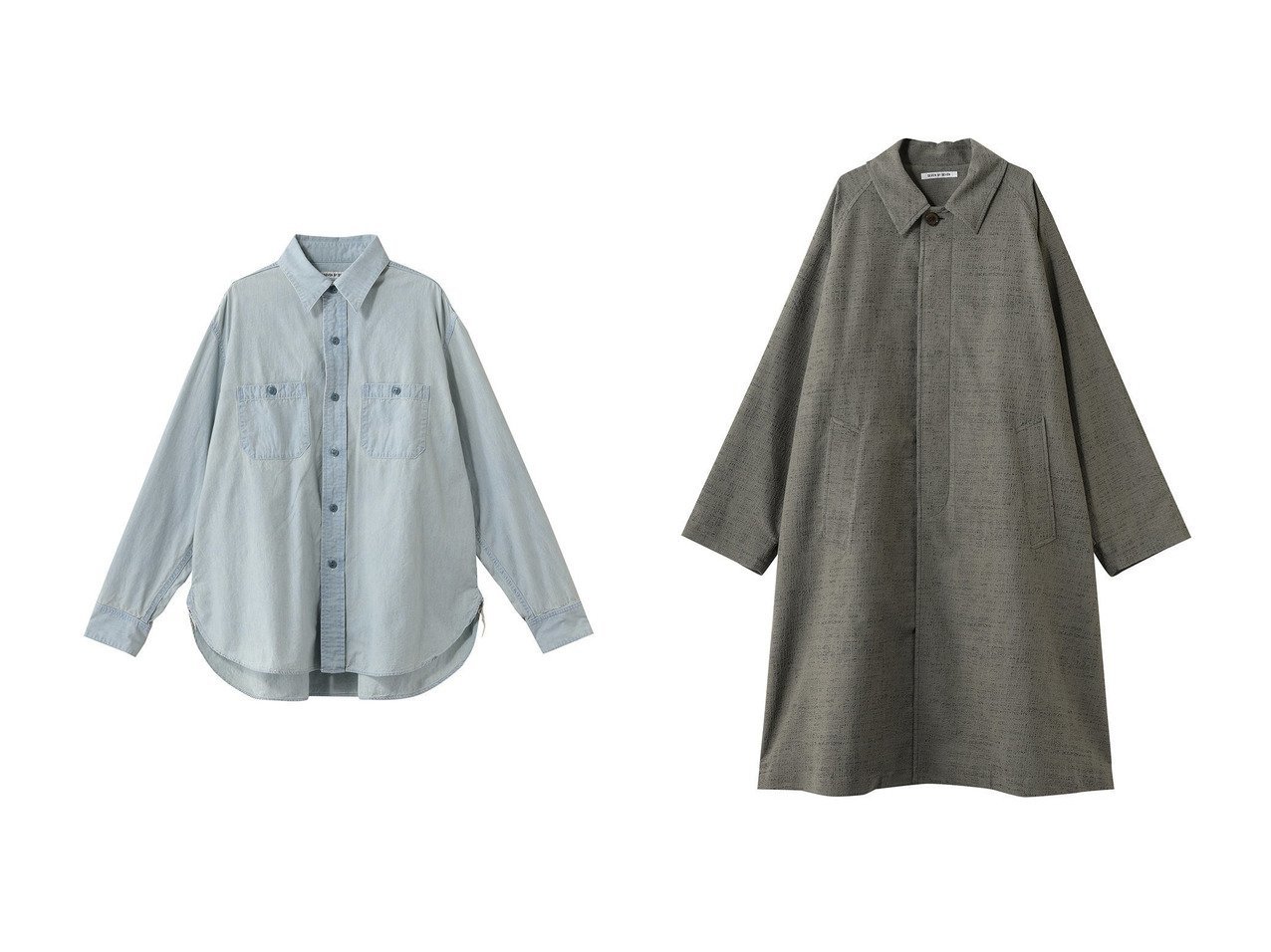 ワーク感と洗練を併せ持つシャンブレーシャツとモダンに再構築したバルカラーコート 大人の日常に寄り添う一着 SEVEN BY SEVEN(セブン バイ セブン)の通販
 おすすめ人気トレンドファッション通販アイテム インテリア・キッズ・メンズ・レディースファッション・服の通販 founy(ファニー) 　ファッション　Fashion　メンズファッション　Fashion for Men　2026年　2026　インディゴ　Indigo Denim　スリーブ　Sleeve, Long Sleeve / Short Sleeve　バランス　Balance, Style Balance　モダン　Modern, Contemporary　リラックス　Relax, Relaxed Fit　ロング　Long, Long-Length　ワーク　Workwear, Utility Style　夏　Summer　定番　Standard, Basic Item　春　Spring　S/S・春夏　SS, Spring/Summer, Warm Season　羽織　Haori, Light Jacket　クラシカル　Classical, Vintage-Inspired　ビジネス 仕事 通勤　Business / Work / Commuting　ポケット　Pocket, Pocket Detail　|ID:crp329100000227013