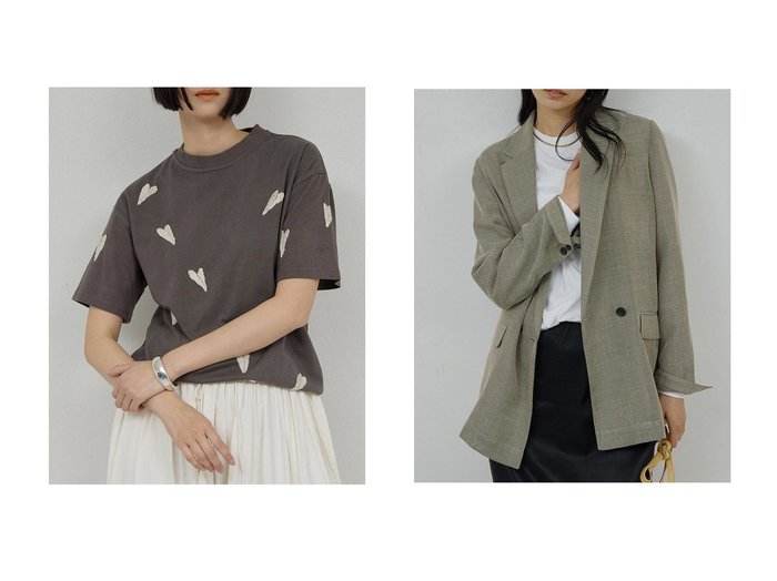 刺繍ディテールが映えるリーフモチーフTシャツと軽やかに羽織れるシアージャケット 抜け感と端正さを備えた GALLARDAGALANTE(ガリャルダガランテ)の通販
おすすめ人気トレンドファッション通販アイテム 人気、トレンドファッション・服の通販 founy(ファニー) ファッション Fashion レディースファッション Fashion for Women トップス・カットソー Cut & Sew Tops シャツ・ブラウス・オフィスカジュアル Elegant Blouses & Button-Ups ロングTシャツ・Tシャツ Longline T-Shirts & Tees カットソー・ベーシックTシャツ Cut-and-Sewn Tops / Stretch Tees & Basics アウター Coat / Outerwear Collection レディースジャケット・軽アウター Jackets 2026年 2026 カットソー Cut and Sewn Top ショート Short, Short Length スリーブ Sleeve, Long Sleeve / Short Sleeve リーフ Leaf, Botanical Leaf ワイド Wide, Wide Fit 夏 Summer 春 Spring S/S・春夏 SS, Spring/Summer, Warm Season シアー Sheer, See-Through ジャケット Jacket, Outerwear トレンド Trend, Trending Now ロング Long, Long-Length エレガント 上品 Elegant 秋 Autumn |ID:crp329100000227035