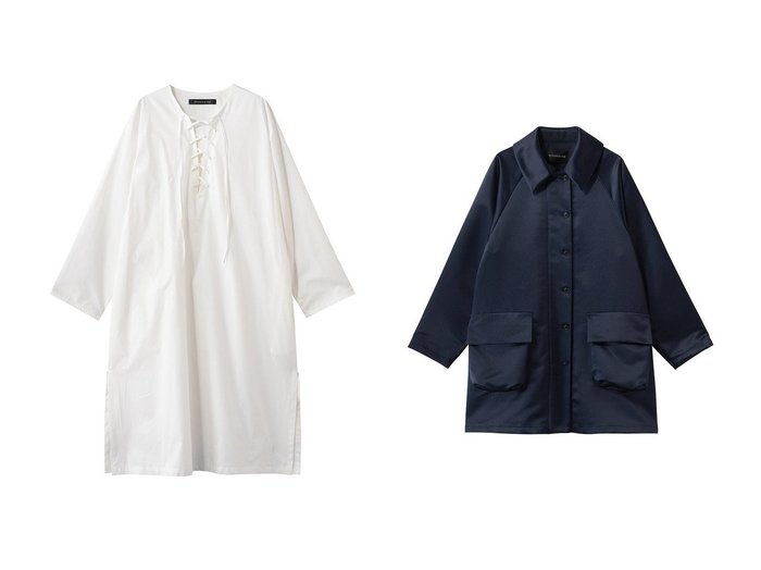 【レースアップが印象的なワンピースとサテンの艶が映えるドルマンコート 上品さと軽やかさを楽しむ装い】mizuiro ind(ミズイロ インド)の通販
おすすめ人気トレンドファッション通販アイテム 人気、トレンドファッション・服の通販 founy(ファニー) ファッション Fashion レディースファッション Fashion for Women ワンピース Dresses チュニック Tunic Tops & Dresses アウター Coat / Outerwear Collection コート・ロングコート・ピーコート Long Coats, Peacoats & More 2026年 2026 スリット Slit, Slit Detail チュニック Tunic, Long Top リゾート Resort, Vacation Style ロング Long, Long-Length エレガント 上品 Elegant 夏 Summer 春 Spring S/S・春夏 SS, Spring/Summer, Warm Season |ID:crp329100000227039