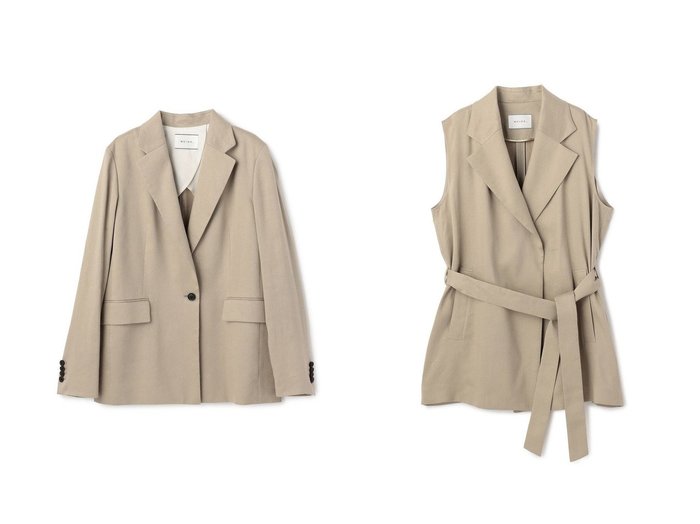 【大きめの襟が映えるリネンブレンドのロングジレとテーラードジャケット 端正さと軽やかさを備えた羽織り】BEIGE,(ベイジ,)の通販
おすすめ人気トレンドファッション通販アイテム 人気、トレンドファッション・服の通販 founy(ファニー) ファッション Fashion レディースファッション Fashion for Women アウター Coat / Outerwear Collection レディースジャケット・軽アウター Jackets テーラードジャケット / 通勤・きれいめスタイル Tailored Jackets & Blazers ベルト&ウエストマーク Belts & Waist Accessories 2026年 2026 ジャケット Jacket, Outerwear セットアップ Set-Up, Coordinated Outfit デニム Denim, Jeans Material バランス Balance, Style Balance 夏 Summer 春 Spring S/S・春夏 SS, Spring/Summer, Warm Season |ID:crp329100000227042
