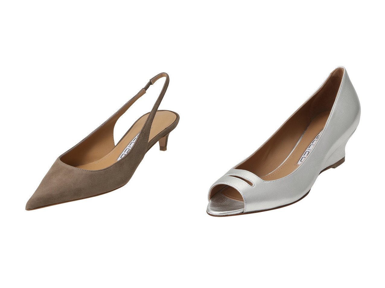 【ポインテッドトゥとオープントゥで表情を楽しむ 洗練された佇まいのパンプス】PELLICO(ペリーコ)の通販
 おすすめ人気トレンドファッション通販アイテム インテリア・キッズ・メンズ・レディースファッション・服の通販 founy(ファニー) 　ファッション　Fashion　レディースファッション　Fashion for Women　バッグ　Bags　2026年　2026　エレガント 上品　Elegant　別注　Limited Edition, Custom Order　夏　Summer　春　Spring　S/S・春夏　SS, Spring/Summer, Warm Season　オープントゥ　Open Toe Shoes　ドット　Polka Dot, Dot Pattern　新作・新入荷　New Arrivals / New In　グレー系　Gray　ベージュ系　Beige　ホワイト系　White　ゴールド系　Gold　|ID:crp329100000227043