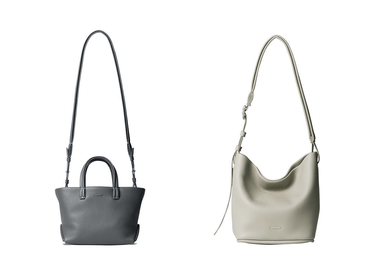 【防水レザーが美しいホーボーと洗練シルエットのトート。上品な佇まいと快適な持ち心地を備えたミニバッグ】objcts.io(オブジェクツアイオー)の通販
 おすすめ人気トレンドファッション通販アイテム インテリア・キッズ・メンズ・レディースファッション・服の通販 founy(ファニー) 　ファッション　Fashion　レディースファッション　Fashion for Women　バッグ　Bags　ユニセックス　Unisex, Genderless　クッション　Cushion, Throw Pillow　ベーシック　Basic, Essential　エレガント 上品　Elegant　新作・新入荷　New Arrivals / New In　ブラック系　Black　ホワイト系　White　ベージュ系　Beige　グレー系　Gray　|ID:crp329100000227062