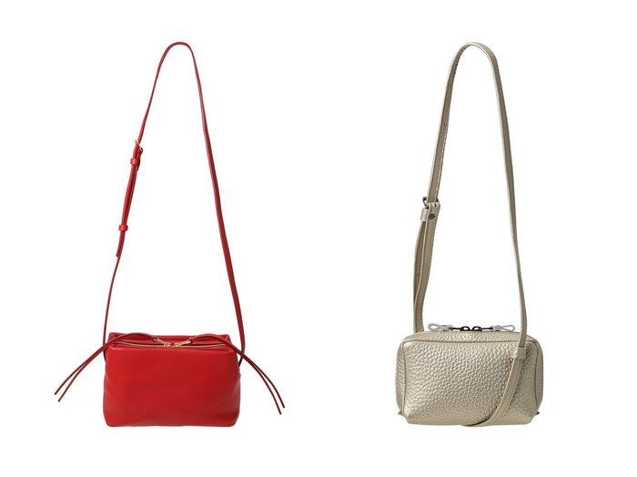 【牛革の質感が際立つコンパクトショルダーと現代的に昇華したレザーバッグ。上質素材で日常に馴染む佇まい】PLAIN PEOPLE(プレインピープル)とMARY AL TERNA(メアリ オル ターナ)の通販
 おすすめ人気トレンドファッション通販アイテム 人気、トレンドファッション・服の通販 founy(ファニー) ファッション Fashion レディースファッション Fashion for Women バッグ Bags コンパクト Compact, Small Size ショルダー Shoulder, Shoulder Strap ポケット Pocket, Pocket Detail ポシェット Pochette, Mini Bag ロング Long, Long-Length 新作・新入荷 New Arrivals / New In |ID:crp329100000227070