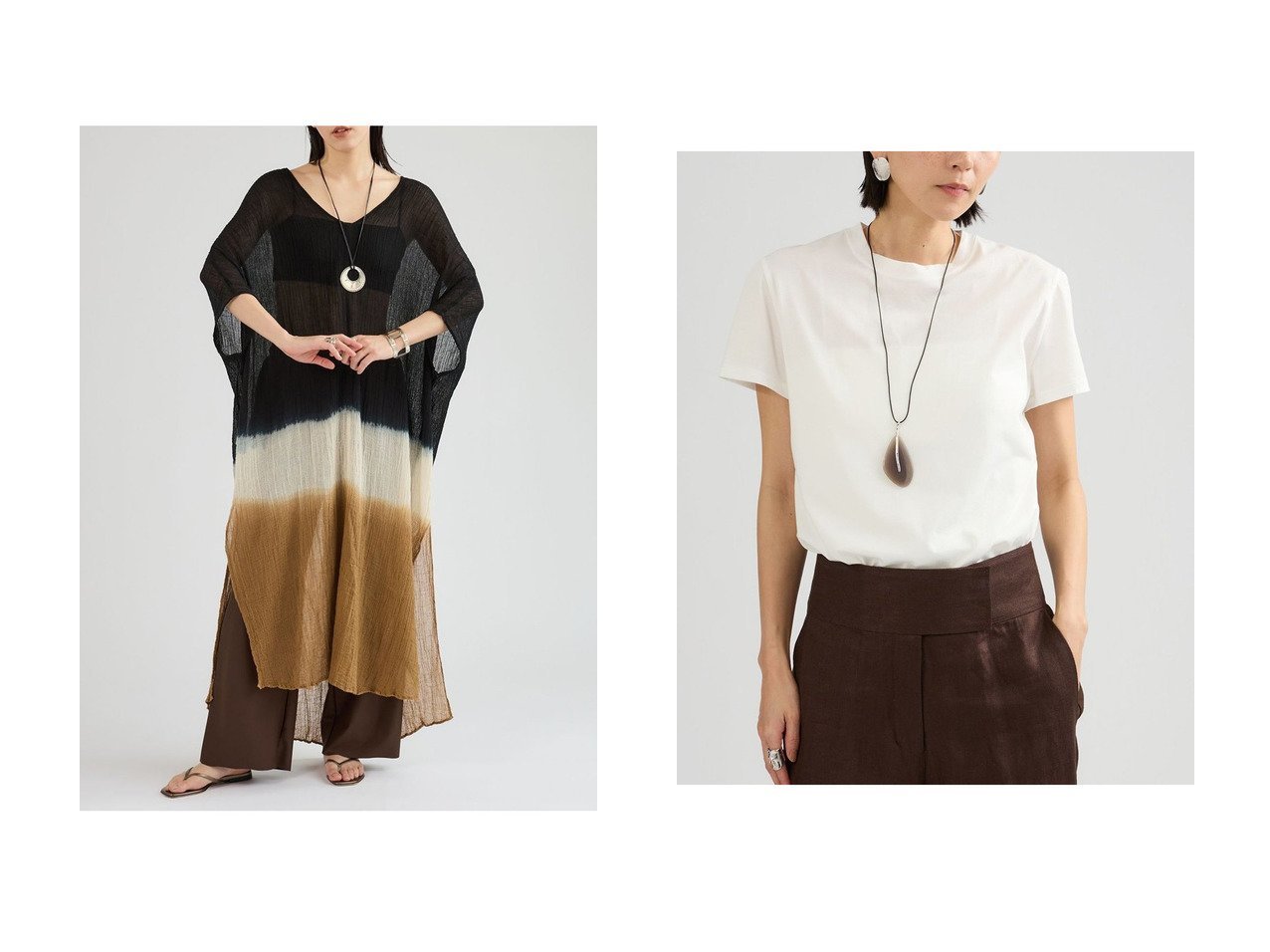 【Chaos/カオス】のミュースTシャツ&【AMBAS】別注ドレス おすすめ人気トレンドファッション通販アイテム インテリア・キッズ・メンズ・レディースファッション・服の通販 founy(ファニー) 　ファッション　Fashion　レディースファッション　Fashion for Women　トップス・カットソー　Cut & Sew Tops　シャツ・ブラウス・オフィスカジュアル　Elegant Blouses & Button-Ups　ロングTシャツ・Tシャツ　Longline T-Shirts & Tees　カットソー・ベーシックTシャツ　Cut-and-Sewn Tops / Stretch Tees & Basics　ワンピース　Dresses　フォーマル・パーティードレス・結婚式用ドレス　Elegant & Casual Dresses　チュニック　Tunic Tops & Dresses　インナー　Innerwear　エレガント 上品　Elegant　コンパクト　Compact, Small Size　ショート　Short, Short Length　シルク　Silk, 100% Silk　シンプル　Simple, Minimal　ジャケット　Jacket, Outerwear　スリーブ　Sleeve, Long Sleeve / Short Sleeve　定番　Standard, Basic Item　モダン　Modern, Contemporary　新作・新入荷　New Arrivals / New In　ビジネス 仕事 通勤　Business / Work / Commuting　イタリア　Italy　グラデーション　Gradient, Ombre　コレクション　Collection, Seasonal Line　スペシャル　Special, Limited Edition　セットアップ　Set-Up, Coordinated Outfit　チュニック　Tunic, Long Top　ドレス　Dress, One-Piece　バランス　Balance, Style Balance　別注　Limited Edition, Custom Order　水着　Swimsuit, Swimwear　リゾート　Resort, Vacation Style　ロング　Long, Long-Length　夏　Summer　ホワイト系　White　ブラック系　Black　ブラウン系　Brown　ベージュ系　Beige　|ID:crp329100000227123