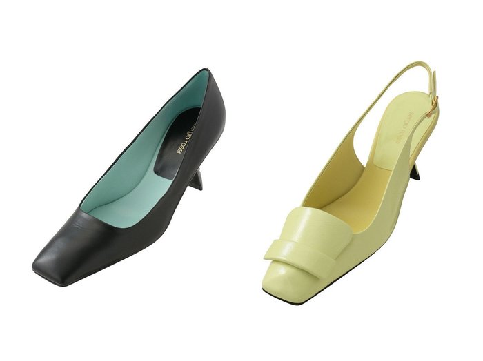 彫刻的ヒールとスクエアトゥが際立つパンプスとパテントレザーのスリングバックで魅せる洗練の足元 セルジオ ロッシ(SERGIO ROSSI)の通販 おすすめ人気トレンドファッション通販アイテム 人気、トレンドファッション・服の通販 founy(ファニー) ファッション Fashion レディースファッション Fashion for Women バッグ Bags オケージョン Occasion Wear シンプル Simple, Minimal ビジネス 仕事 通勤 Business / Work / Commuting 新作・新入荷 New Arrivals / New In アンクル Ankle-Length Design スクエア Square, Square Shape トライアングル Triangle, Triangular Shape ラップ Wrap, Wrap Design 夏 Summer 春 Spring S/S・春夏 SS, Spring/Summer, Warm Season |ID:crp329100000227161