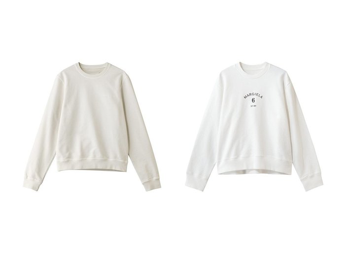 上質コットンのミニマルスウェットとロゴプリントが映えるスウェットシャツで楽しむ洗練スタイル メゾン マルジェラ(MAISON MARGIELA)の通販 おすすめ人気トレンドファッション通販アイテム 人気、トレンドファッション・服の通販 founy(ファニー) ファッション Fashion レディースファッション Fashion for Women トップス・カットソー Cut & Sew Tops シャツ・ブラウス・オフィスカジュアル Elegant Blouses & Button-Ups レディースパーカー・カジュアルフーディー Casual Hoodies & Sweatshirts ロングTシャツ・Tシャツ Longline T-Shirts & Tees スウェット・クルーネックトップス Sweatshirts & Crewnecks / Relaxed Fit Sweat Tops カットソー・ベーシックTシャツ Cut-and-Sewn Tops / Stretch Tees & Basics スリーブ Sleeve, Long Sleeve / Short Sleeve バランス Balance, Style Balance ボトム Bottoms, Lower Wear ロング Long, Long-Length 定番 Standard, Basic Item 新作・新入荷 New Arrivals / New In |ID:crp329100000227168
