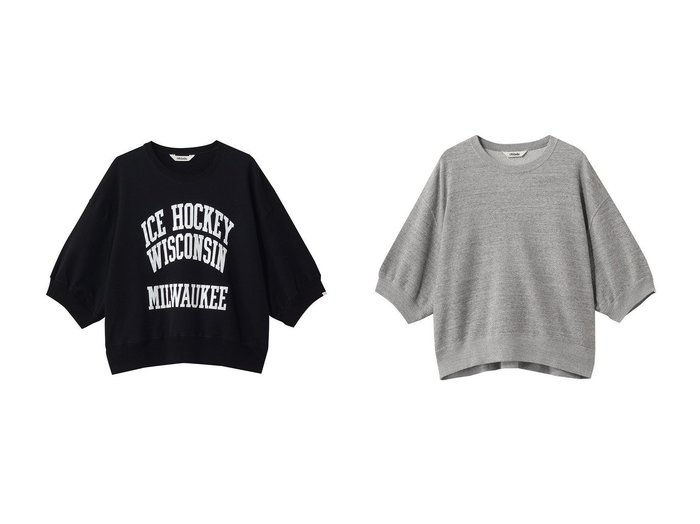 ゆとりあるシルエットとプリントが映えるハーフスリーブスウェットで楽しむリラックススタイル オブラダ(Oblada)の通販 おすすめ人気トレンドファッション通販アイテム 人気、トレンドファッション・服の通販 founy(ファニー) ファッション Fashion レディースファッション Fashion for Women トップス・カットソー Cut & Sew Tops シャツ・ブラウス・オフィスカジュアル Elegant Blouses & Button-Ups レディースパーカー・カジュアルフーディー Casual Hoodies & Sweatshirts ロングTシャツ・Tシャツ Longline T-Shirts & Tees スウェット・クルーネックトップス Sweatshirts & Crewnecks / Relaxed Fit Sweat Tops カットソー・ベーシックTシャツ Cut-and-Sewn Tops / Stretch Tees & Basics クロップド Cropped, Short Length コンパクト Compact, Small Size バランス Balance, Style Balance フロント Front, Front Design プリント Print, Printed Pattern ワイド Wide, Wide Fit 新作・新入荷 New Arrivals / New In |ID:crp329100000227180