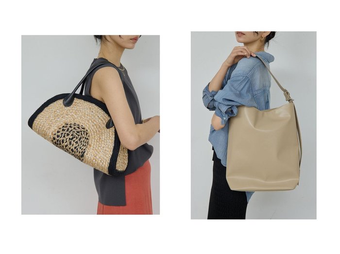 【GALLARDAGALANTE/ガリャルダガランテ】の【Jhuri Shate】ハーフサークルバッグ/L&【MANAKAコラボ】ベルテッドワンショルダー おすすめ人気トレンドファッション通販アイテム インテリア・キッズ・メンズ・レディースファッション・服の通販 founy(ファニー) https://founy.com/ ファッション Fashion レディースファッション Fashion for Women バッグ Bags キャップ&ハット Hats & Caps ジュート Jute, Natural Fiber ネップ Nepp, Slub Yarn ハンド Hand, Handmade ポケット Pocket, Pocket Detail 旅行 Travel エレガント 上品 Elegant 新作・新入荷 New Arrivals / New In |ID:crp329100000227195