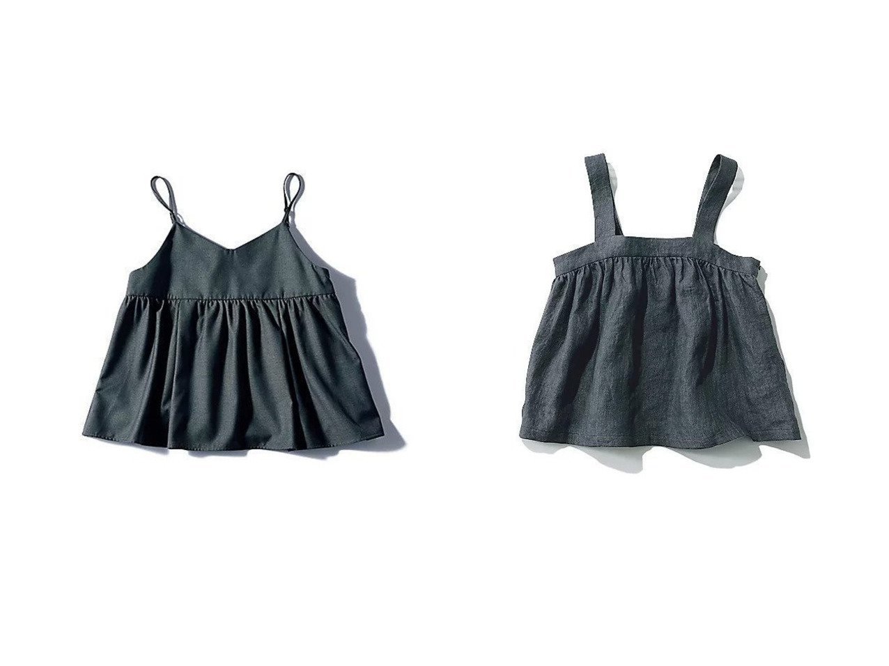 【12closet/トゥエルブクローゼット】の【洗える】前後2wayレイヤードキャミソール&【洗える】ヨーロピアンリネンキャミソール おすすめ人気トレンドファッション通販アイテム インテリア・キッズ・メンズ・レディースファッション・服の通販 founy(ファニー) 　ファッション　Fashion　レディースファッション　Fashion for Women　トップス・カットソー　Cut & Sew Tops　キャミソール&ノースリーブ　Camisoles & Sleeveless Tops　10月号　October Issue　キャミ　Camisole, Cami Top　シャーリング　Shirring, Ruched　マニッシュ　Mannish, Boyish　リブニット　Rib Knit, Ribbed Knit　洗える　Machine Washable　グレー系　Gray　ブルー系　Blue　ベージュ系　Beige　|ID:crp329100000227218