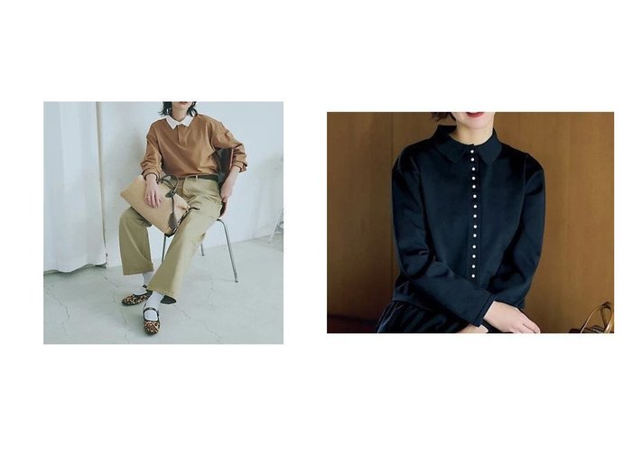 【12closet/トゥエルブクローゼット】の【洗える】ラガーシャツ風トップス&【福田麻琴さんコラボ】【洗える】衿付きパールボタンニットカーディガン おすすめ人気トレンドファッション通販アイテム 人気、トレンドファッション・服の通販 founy(ファニー) ファッションモデル・俳優・女優 Models 女性 Women 福田麻琴 Fukuda Makoto ファッション Fashion レディースファッション Fashion for Women トップス・カットソー Cut & Sew Tops シャツ・ブラウス・オフィスカジュアル Elegant Blouses & Button-Ups ニット Knit Tops & Sweaters カーディガン・羽織り Layered Style Cardigans カットソー Cut and Sewn Top スキッパー Skipper, Open Collar トレンド Trend, Trending Now フラット Flat, Flat Shoes ボーダー Border, Stripe エレガント 上品 Elegant 洗える Machine Washable 長袖 Long Sleeve, Full Sleeve おすすめ Recommended / Our Picks コラボ Collaboration, Collab ドロップ Drop Shoulder, Dropped Style パール Pearl, Pearl Accent ワイド Wide, Wide Fit 入学式 Entrance Ceremony |ID:crp329100000227220