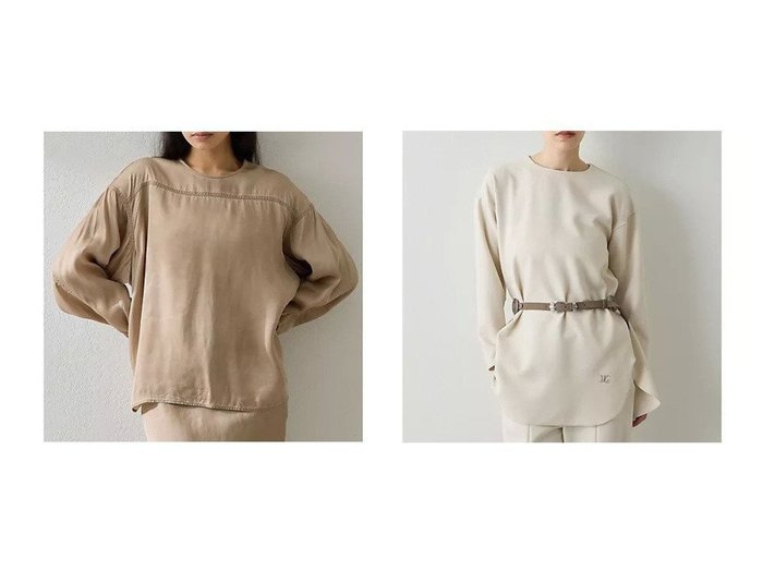 【Whim Gazette/ウィムガゼット】のピグメントクルーブラウス&刺繍ジョーゼットプルオーバー おすすめ人気トレンドファッション通販アイテム 人気、トレンドファッション・服の通販 founy(ファニー) ファッション Fashion レディースファッション Fashion for Women トップス・カットソー Cut & Sew Tops シャツ・ブラウス・オフィスカジュアル Elegant Blouses & Button-Ups カジュアルプルオーバー・ニットトップス Pullovers & Knit Tops / Casual Pullovers ヴィンテージ Vintage Style キュプラ Cupro, Eco Fabric クール Cool, Chic シルク Silk, 100% Silk シンプル Simple, Minimal セットアップ Set-Up, Coordinated Outfit モダン Modern, Contemporary おすすめ Recommended / Our Picks 2026年 2026 ジョーゼット Georgette, Semi-Sheer Fabric スウェット / スエット Sweatshirt, Sweatwear ストレッチ Stretch, Stretchy Fabric 長袖 Long Sleeve, Full Sleeve 2025年 2025 2025-2026秋冬・A/W Autumn/Winter 2025–26 AW25–26 |ID:crp329100000227231