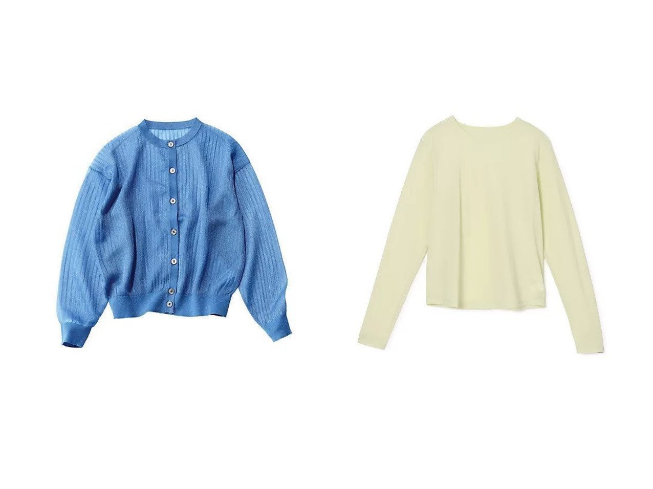 シアー素材で広がる軽やかなレイヤードスタイル【M7days(エムセブンデイズ)】の通販 おすすめ人気トレンドファッション通販アイテム インテリア・キッズ・メンズ・レディースファッション・服の通販 founy(ファニー) 　ファッション　Fashion　レディースファッション　Fashion for Women　トップス・カットソー　Cut & Sew Tops　カーディガン・羽織り　Layered Style Cardigans　シャツ・ブラウス・オフィスカジュアル　Elegant Blouses & Button-Ups　ロングTシャツ・Tシャツ　Longline T-Shirts & Tees　シアー　Sheer, See-Through　ブルゾン　Blouson, Bomber Jacket　夏　Summer　洗える　Machine Washable　インナー　Innerwear　長袖　Long Sleeve, Full Sleeve　ブルー系　Blue　グレー系　Gray　ブラック系　Black　ブラウン系　Brown　グリーン系　Green　パープル系　Purple　ホワイト系　White　|ID:crp329100000227242