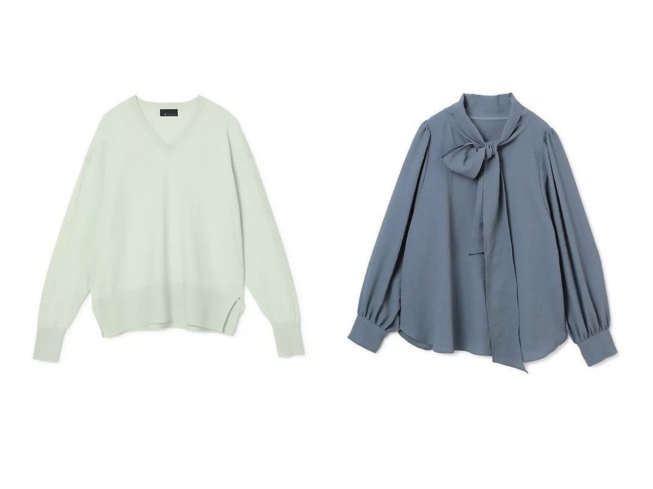 軽やかな素材感と洗練デザインで楽しむ上品トップス【M7days(エムセブンデイズ)】の通販 おすすめ人気トレンドファッション通販アイテム インテリア・キッズ・メンズ・レディースファッション・服の通販 founy(ファニー) 　ファッション　Fashion　レディースファッション　Fashion for Women　トップス・カットソー　Cut & Sew Tops　ニット　Knit Tops & Sweaters　Vネックトップス　V-Neck Tops / V-Cut Neckline Shirts　シャツ・ブラウス・オフィスカジュアル　Elegant Blouses & Button-Ups　スリット　Slit, Slit Detail　トレンド　Trend, Trending Now　バランス　Balance, Style Balance　レース　Lace, Lace Fabric　エレガント 上品　Elegant　今季　This Season, Current Season　夏　Summer　洗える　Machine Washable　コラボ　Collaboration, Collab　フェミニン　Feminine, Girly　リボン　Ribbon, Bow　旅行　Travel　軽量　Lightweight, Ultra Light　レッド系　Red　ブルー系　Blue　イエロー系　Yellow　グレー系　Gray　|ID:crp329100000227246