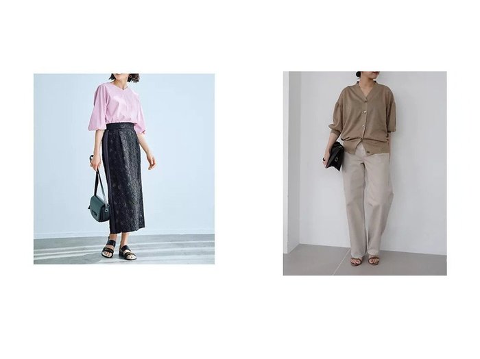 軽やかな素材と美しいシルエットで魅せる上品トップス【E by eclat(イーバイエクラ)】の通販 おすすめ人気トレンドファッション通販アイテム 人気、トレンドファッション・服の通販 founy(ファニー) ファッション Fashion レディースファッション Fashion for Women トップス・カットソー Cut & Sew Tops シャツ・ブラウス・オフィスカジュアル Elegant Blouses & Button-Ups カットソー・ベーシックTシャツ Cut-and-Sewn Tops / Stretch Tees & Basics Vネックトップス V-Neck Tops / V-Cut Neckline Shirts カーディガン・羽織り Layered Style Cardigans カットソー Cut and Sewn Top ジョーゼット Georgette, Semi-Sheer Fabric デコルテ Décolleté, Neckline ドレープ Drape, Draping Fabric フィット Fit, Slim Fit フェミニン Feminine, Girly 夏 Summer 洗える Machine Washable |ID:crp329100000227250