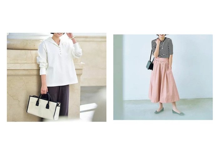 上品なシルエットと着心地で整う大人のカットソースタイル【12closet(トゥエルブクローゼット)】の通販 おすすめ人気トレンドファッション通販アイテム 人気、トレンドファッション・服の通販 founy(ファニー) ファッションモデル・俳優・女優 Models 女性 Women 福田麻琴 Fukuda Makoto ファッション Fashion レディースファッション Fashion for Women トップス・カットソー Cut & Sew Tops シャツ・ブラウス・オフィスカジュアル Elegant Blouses & Button-Ups ロングTシャツ・Tシャツ Longline T-Shirts & Tees カットソー・ベーシックTシャツ Cut-and-Sewn Tops / Stretch Tees & Basics なめらか Smooth, Silky Texture コラボ Collaboration, Collab シェイプ Shape, Slim Fit ジュエリー Jewelry, Accessories フレンチ French, French Style ボーダー Border, Stripe 夏 Summer 春 Spring 洗える Machine Washable 無地 Plain, Solid Color カットソー Cut and Sewn Top スリット Slit, Slit Detail バランス Balance, Style Balance ボトム Bottoms, Lower Wear ミドル Middle Length, Mid Height エレガント 上品 Elegant |ID:crp329100000227271