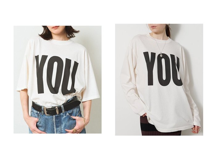 【KATHARINE HAMNETT】別注YOUロゴTシャツとロングスリーブで楽しむ普遍的なメッセージと上質な着心地 KATHARINE HAMNETT(キャサリンハムネット)の通販 おすすめ人気トレンドファッション通販アイテム 人気、トレンドファッション・服の通販 founy(ファニー) ファッション Fashion レディースファッション Fashion for Women トップス・カットソー Cut & Sew Tops シャツ・ブラウス・オフィスカジュアル Elegant Blouses & Button-Ups ロングTシャツ・Tシャツ Longline T-Shirts & Tees カットソー・ベーシックTシャツ Cut-and-Sewn Tops / Stretch Tees & Basics オーガニック Organic Cotton ショート Short, Short Length スタンダード Standard, Basic スペシャル Special, Limited Edition スリーブ Sleeve, Long Sleeve / Short Sleeve なめらか Smooth, Silky Texture バランス Balance, Style Balance フロント Front, Front Design 別注 Limited Edition, Custom Order 新作・新入荷 New Arrivals / New In |ID:crp329100000227280