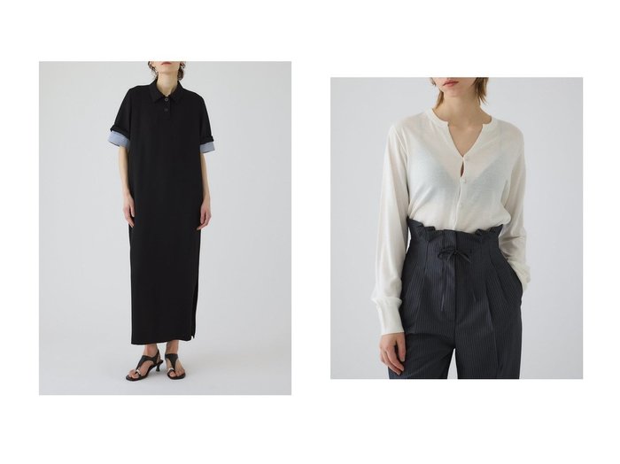 マキシワンピースとコンパクトカーディガンで楽しむ洗練されたレイヤードスタイル RIM.ARK(リムアーク)の通販 おすすめ人気トレンドファッション通販アイテム 人気、トレンドファッション・服の通販 founy(ファニー) 　ファッション　Fashion　レディースファッション　Fashion for Women　ワンピース　Dresses　チュニック　Tunic Tops & Dresses　トップス・カットソー　Cut & Sew Tops　ニット　Knit Tops & Sweaters　カーディガン・羽織り　Layered Style Cardigans　おすすめ　Recommended / Our Picks　ストライプ　Stripe, Striped Pattern　チュニック　Tunic, Long Top　ツイル　Twist, Twisted Detail　マキシ　Maxi, Full Length　ロング　Long, Long-Length　新作・新入荷　New Arrivals / New In　カーディガン　Cardigan, Knitwear　コンパクト　Compact, Small Size　シルク　Silk, 100% Silk　フレア　Flare, Flared　フロント　Front, Front Design　ワイド　Wide, Wide Fit　夏　Summer　春　Spring　S/S・春夏　SS, Spring/Summer, Warm Season　|ID:crp329100000227292