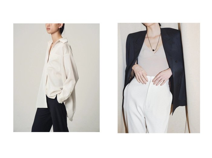 ストライプシャツとダブルジャケットで楽しむ洗練されたリラックススタイル Venica(ヴェニカ)の通販 おすすめ人気トレンドファッション通販アイテム 人気、トレンドファッション・服の通販 founy(ファニー) ファッション Fashion レディースファッション Fashion for Women アウター Coat / Outerwear Collection レディースジャケット・軽アウター Jackets トップス・カットソー Cut & Sew Tops シャツ・ブラウス・オフィスカジュアル Elegant Blouses & Button-Ups なめらか Smooth, Silky Texture ジャケット Jacket, Outerwear ストライプ Stripe, Striped Pattern 新作・新入荷 New Arrivals / New In |ID:crp329100000227323