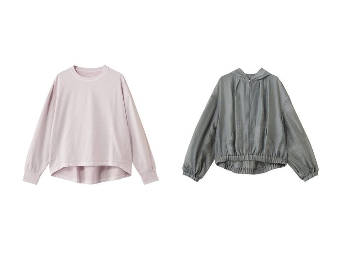 シアーフーディとラグランスウェットで楽しむ軽やかで洗練されたカジュアルスタイル three dots(スリー ドッツ)の通販 おすすめ人気トレンドファッション通販アイテム 人気、トレンドファッション・服の通販 founy(ファニー) ファッション Fashion レディースファッション Fashion for Women トップス・カットソー Cut & Sew Tops シャツ・ブラウス・オフィスカジュアル Elegant Blouses & Button-Ups レディースパーカー・カジュアルフーディー Casual Hoodies & Sweatshirts ロングTシャツ・Tシャツ Longline T-Shirts & Tees スウェット・クルーネックトップス Sweatshirts & Crewnecks / Relaxed Fit Sweat Tops カットソー・ベーシックTシャツ Cut-and-Sewn Tops / Stretch Tees & Basics シンプル Simple, Minimal スウェット / スエット Sweatshirt, Sweatwear ヘムライン Hemline, Bottom Cut ボトム Bottoms, Lower Wear 新作・新入荷 New Arrivals / New In カットソー Cut and Sewn Top キャミソール Camisole, Spaghetti Strap Top シアー Sheer, See-Through 半袖 Short Sleeve, Half Sleeve 夏 Summer 長袖 Long Sleeve, Full Sleeve |ID:crp329100000227335