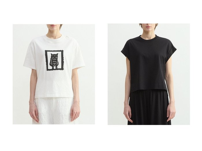 プリントと上質素材で魅せるTシャツを揃えて プレインピープル(PLAIN PEOPLE)の通販 おすすめ人気トレンドファッション通販アイテム 人気、トレンドファッション・服の通販 founy(ファニー) ファッション Fashion レディースファッション Fashion for Women トップス・カットソー Cut & Sew Tops シャツ・ブラウス・オフィスカジュアル Elegant Blouses & Button-Ups ロングTシャツ・Tシャツ Longline T-Shirts & Tees カットソー・ベーシックTシャツ Cut-and-Sewn Tops / Stretch Tees & Basics クロップド Cropped, Short Length ショート Short, Short Length シンプル Simple, Minimal スリーブ Sleeve, Long Sleeve / Short Sleeve ドロップ Drop Shoulder, Dropped Style ベーシック Basic, Essential ボトム Bottoms, Lower Wear リラックス Relax, Relaxed Fit エレガント 上品 Elegant 新作・新入荷 New Arrivals / New In |ID:crp329100000227352