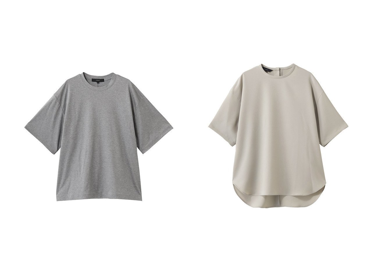 ドライな着心地と機能性を備えたトップスを揃えて フローレント(FLORENT)の通販 おすすめ人気トレンドファッション通販アイテム インテリア・キッズ・メンズ・レディースファッション・服の通販 founy(ファニー) 　ファッション　Fashion　レディースファッション　Fashion for Women　トップス・カットソー　Cut & Sew Tops　シャツ・ブラウス・オフィスカジュアル　Elegant Blouses & Button-Ups　ロングTシャツ・Tシャツ　Longline T-Shirts & Tees　カットソー・ベーシックTシャツ　Cut-and-Sewn Tops / Stretch Tees & Basics　カットソー　Cut and Sewn Top　ショート　Short, Short Length　シンプル　Simple, Minimal　スリーブ　Sleeve, Long Sleeve / Short Sleeve　モダン　Modern, Contemporary　吸水　Absorbent, Quick-Dry　夏　Summer　定番　Standard, Basic Item　新作・新入荷　New Arrivals / New In　ホワイト系　White　グレー系　Gray　ブラック系　Black　ベージュ系　Beige　|ID:crp329100000227356